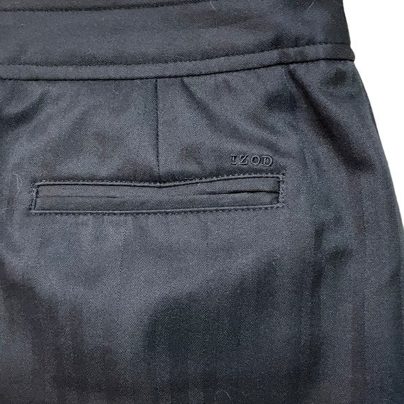 Izod Golf Black Golf Skirt with Shorts Underneath Side Zip Closure Size 10 - Picture 4 of 6